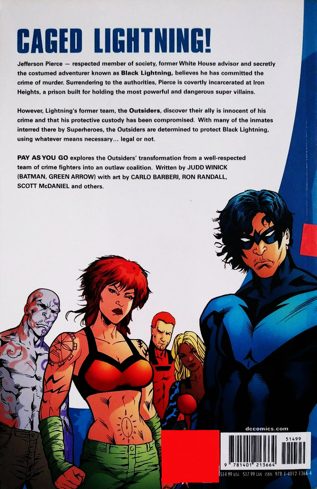 Outsiders Vol. 6: Pay As You Go (Paperback)