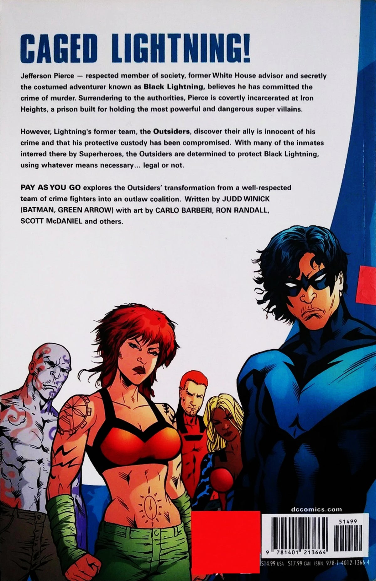 Outsiders Vol. 6: Pay As You Go (Paperback)