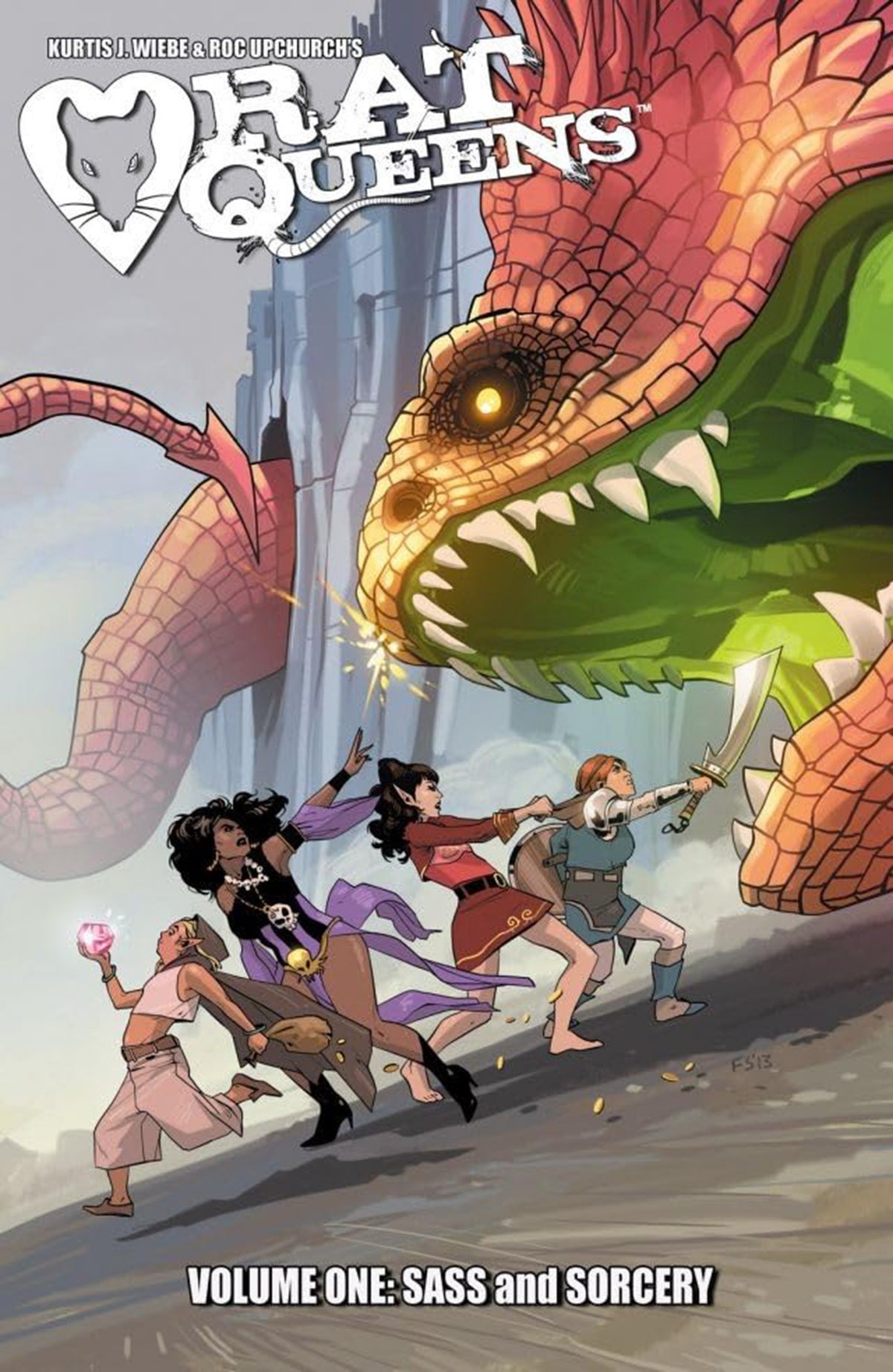 Rat Queens Vol. 1: Saas and Sorcery (Paperback)