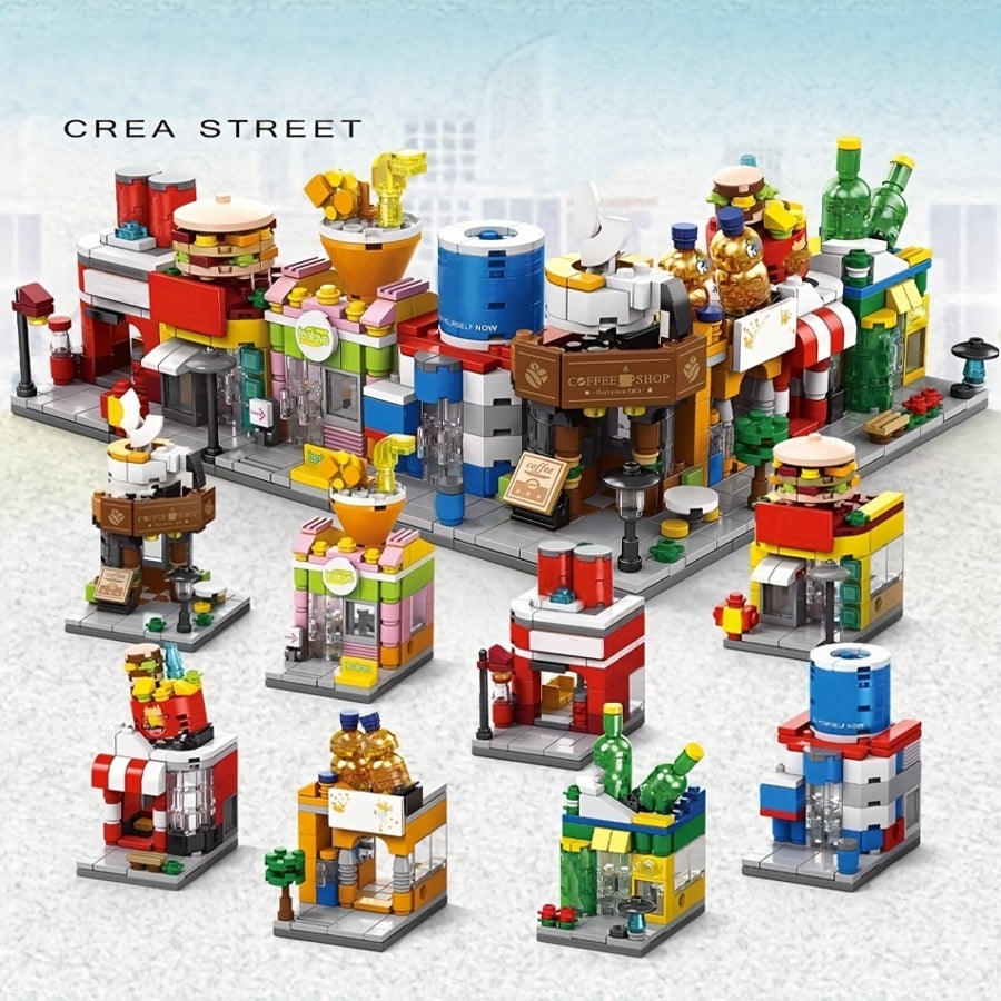CREA Steet Diorama Full Set