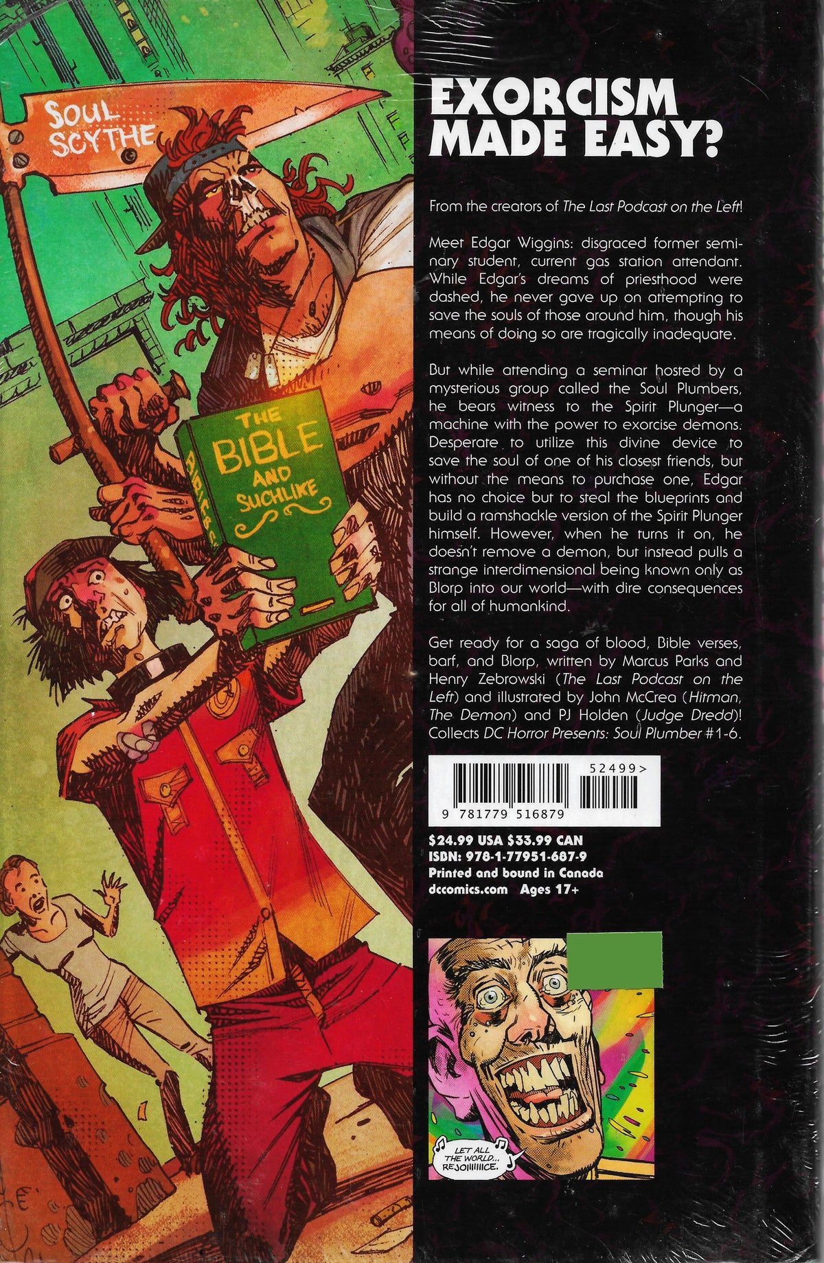 DC Horror Presents: Soul Plumber (Hardcover)