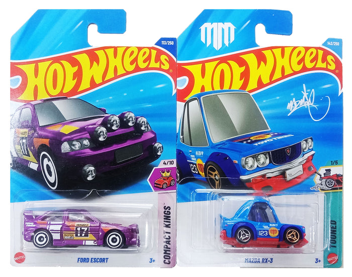 Combo of Ford Escort+Mazda RX-3 #Blue (2025)