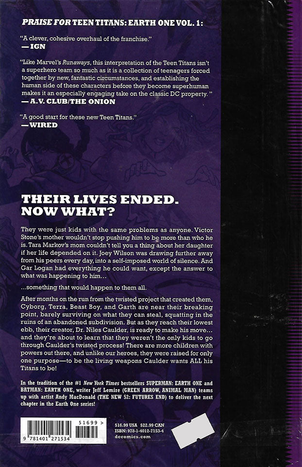 Teen Titans: Earth One Vol. 2 (Paperback)